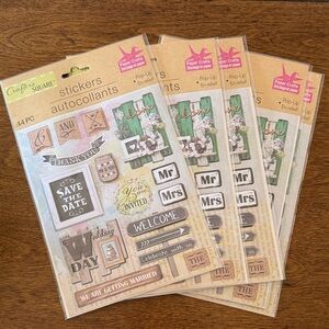 Wedding Themed Sticker Set